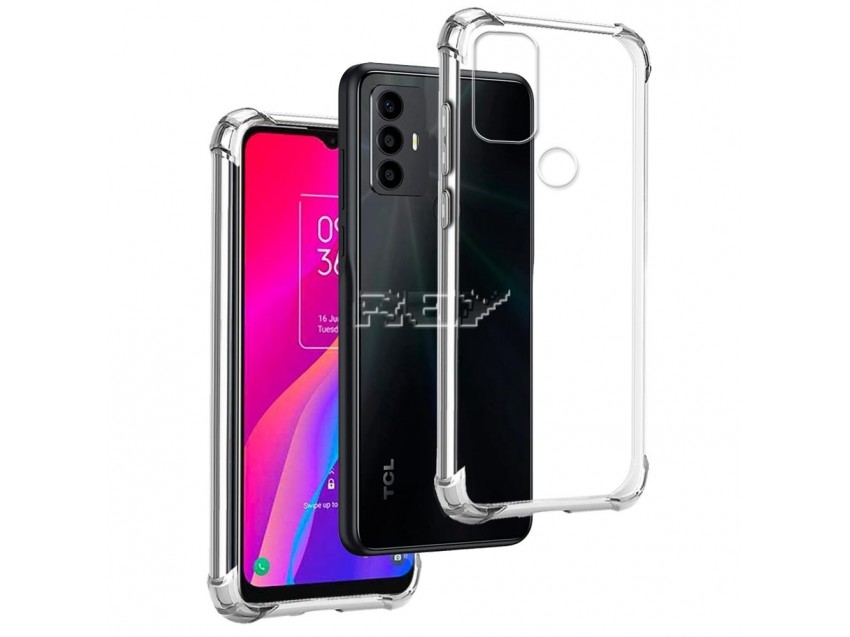 Funda Anti-Shock TCL 305 Silicona Esquinas Reforzadas