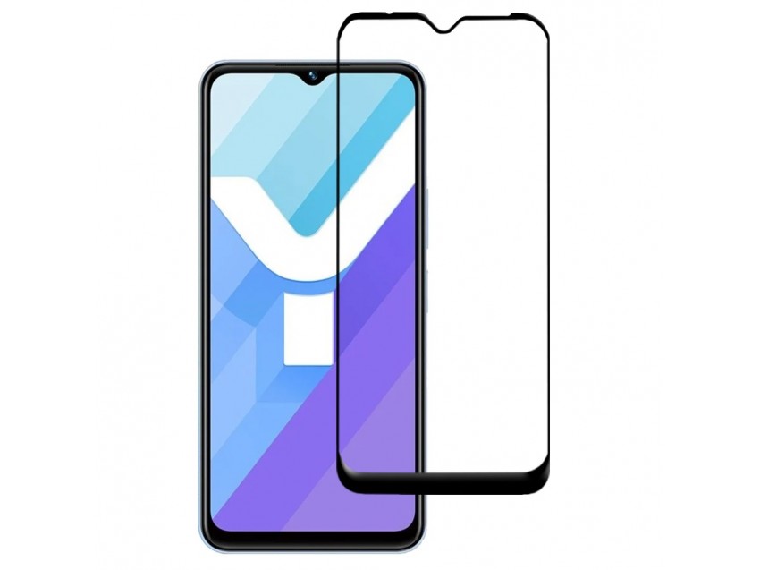 Protector Pantalla VIVO Y22 Cristal Templado 3D Negro