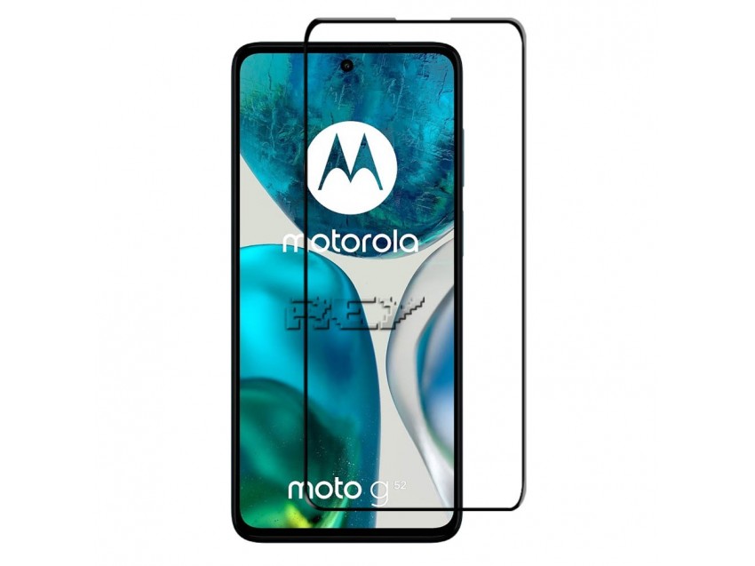 Protector Pantalla MOTO G52 Cristal Templado 3D Negro