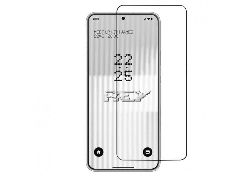 Protector Pantalla NOTHING PHONE 1 Cristal Templado 3D Negro