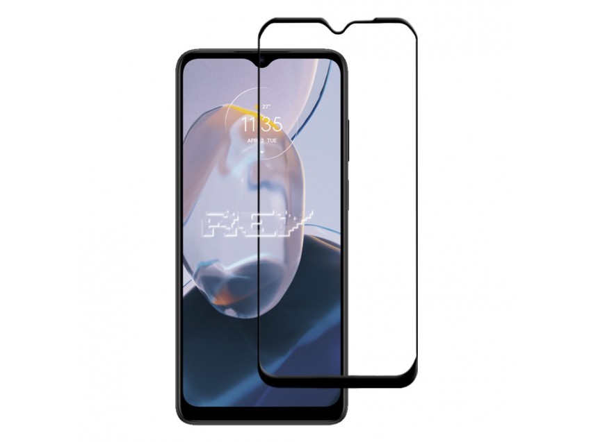 Protector Pantalla MOTOROLA MOTO E22i Cristal Templado 3D Negro