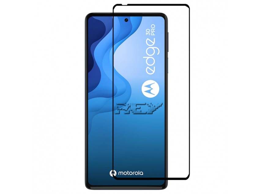 Protector Pantalla MOTOROLA EDGE 30 PRO Cristal Templado 3D Negro