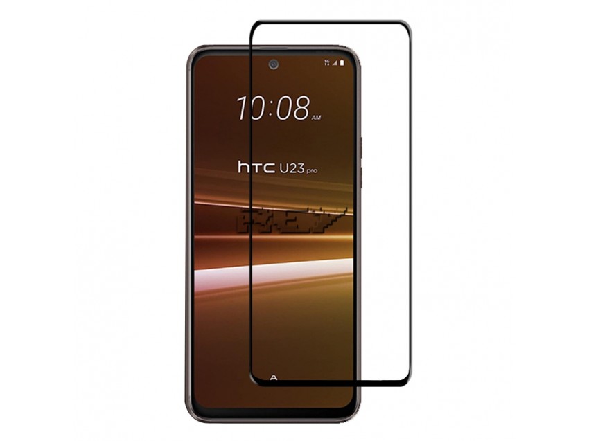 Protector Pantalla HTC U23 Cristal Templado 3D Negro