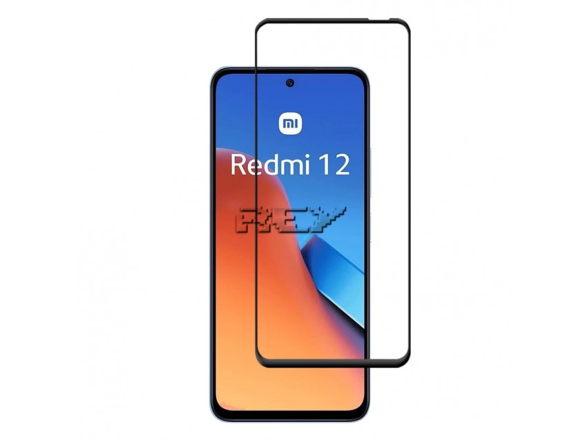 Protector Pantalla XIAOMI REMDI 12 5G Cristal Templado 3D Negro