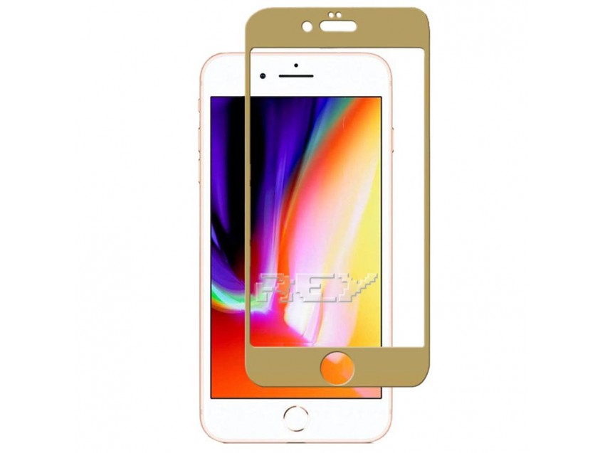 Protector Pantalla IPHONE SE 2022 5G Cristal Templado 3D Oro