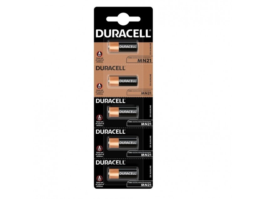 Pack 5 Pilas DURACELL A23 (mn21) 12V