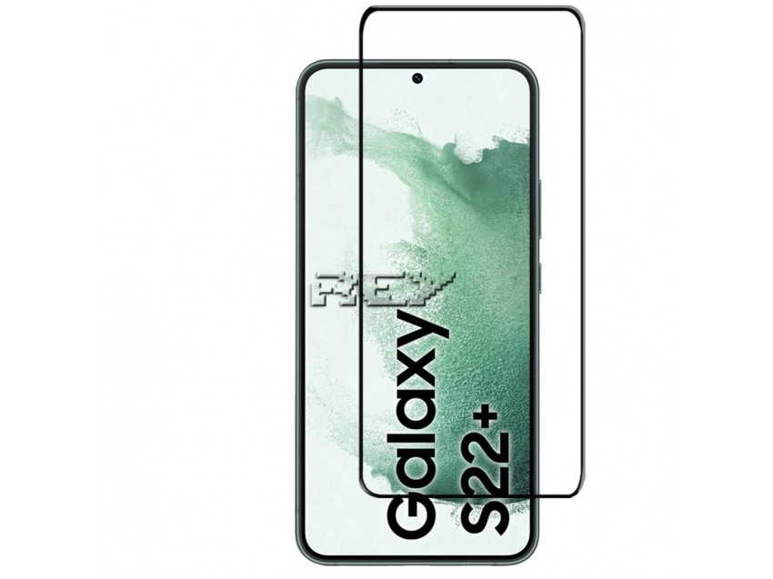 Protector Pantalla SAMSUNG GALAXY S22+ Cristal Templado 3D Negro 9H+