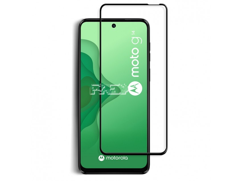 Protector Pantalla MOTOROLA MOTO G14 Cristal Templado 3D Negro