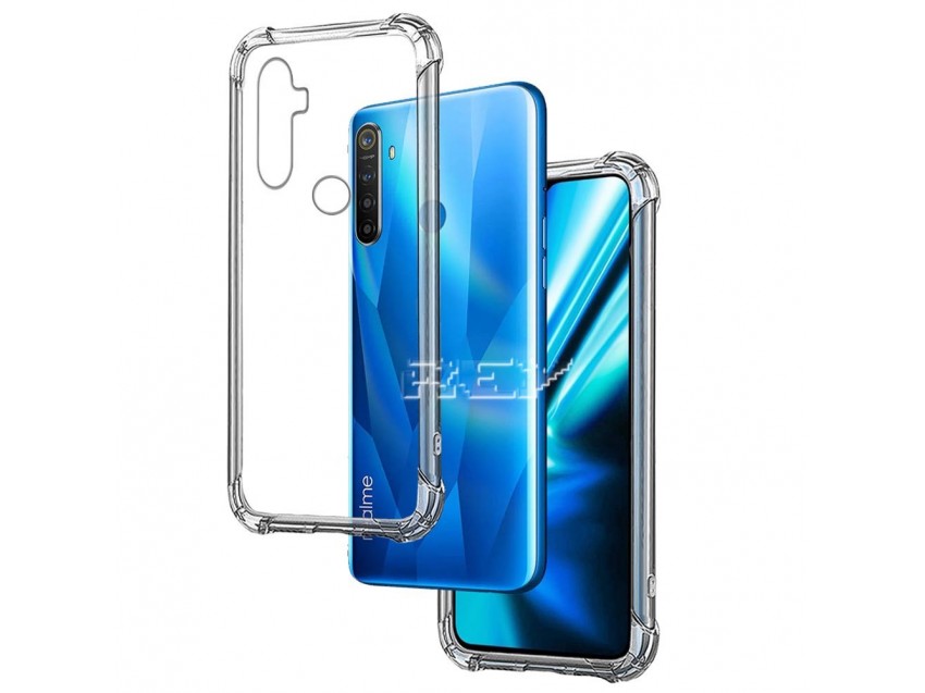 Funda Anti-Shock REALME 5s Silicona Esquinas Reforzadas