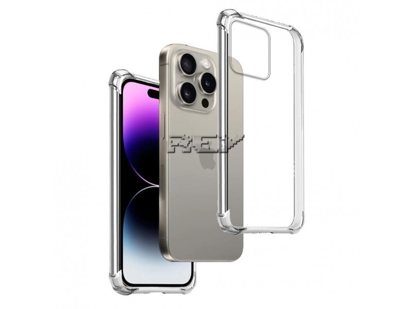 Funda Anti-Shock iPhone 15 Pro 6,1" Silicona Esquinas Reforzadas
