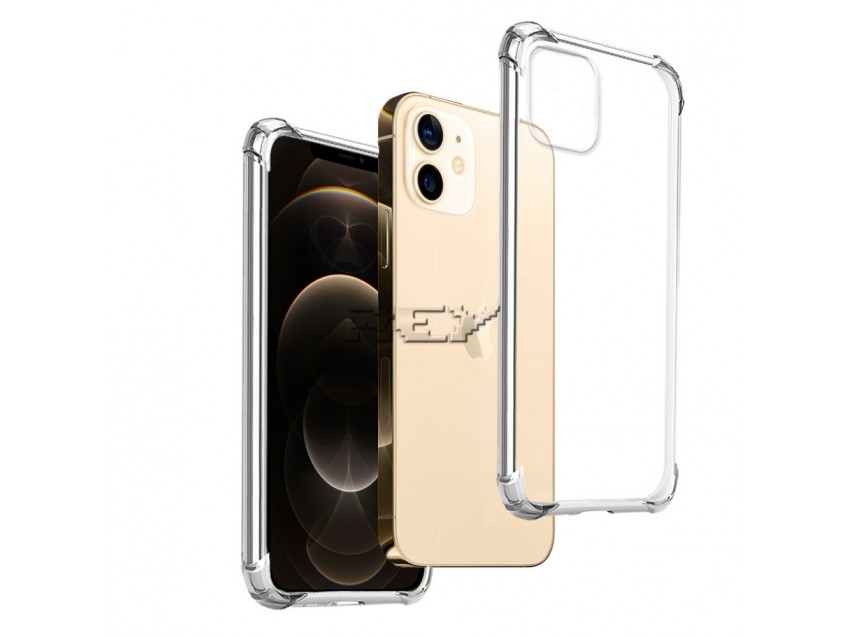 Funda Anti-Shock iPhone 12 (6,1") Silicona Esquinas Reforzadas
