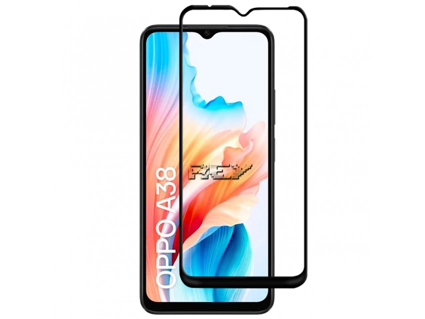 Protector Pantalla OPPO A38 4G Cristal Templado 3D Negro