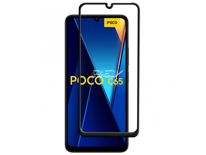Protector Pantalla XIAOMI REDMI 13C 4G Cristal Templado 3D Negro