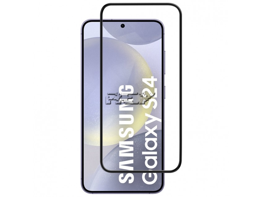 Protector Pantalla SAMSUNG GALAXY S24 Cristal Templado 3D Negro