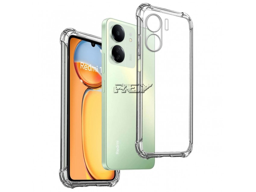 Funda Anti-Shock XIAOMI REDMI 13C 4G Silicona Esquinas Reforzadas