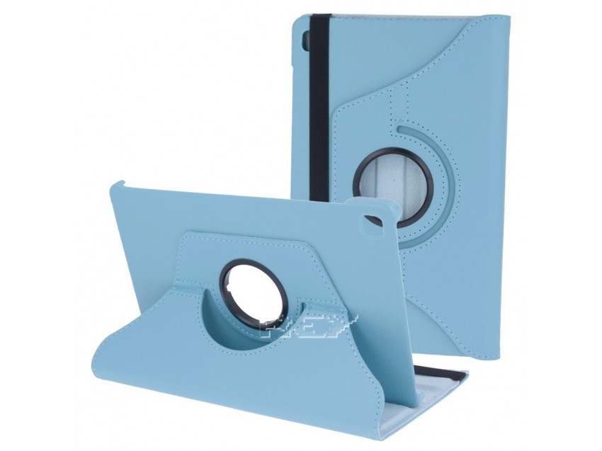 Funda Rotatoria Piel para SAMSUNG GALAXY S6 LITE 10,4" P615 Azul