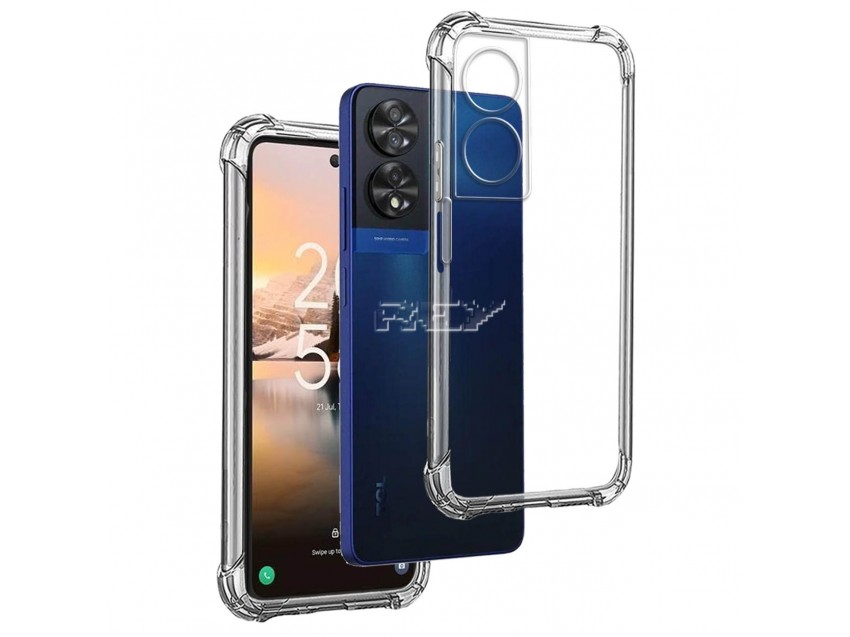Funda Anti-Shock TCL 50 SE 4G Silicona Esquinas Reforzadas