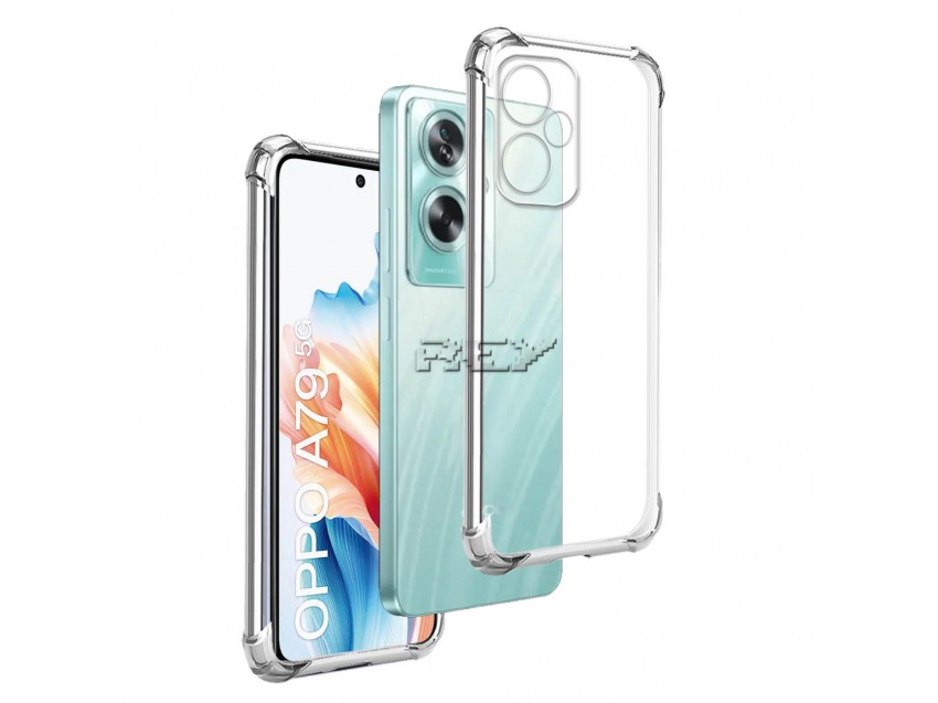 Funda Anti-Shock OPPO A79 5G Silicona Esquinas Reforzadas