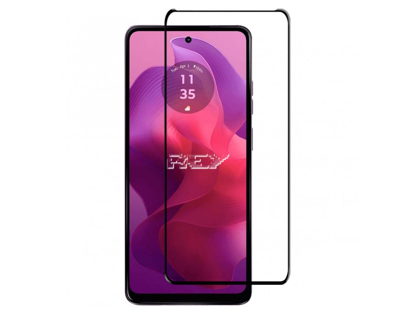 Protector Pantalla MOTOROLA MOTO G24 4G Cristal Templado 3D Negro