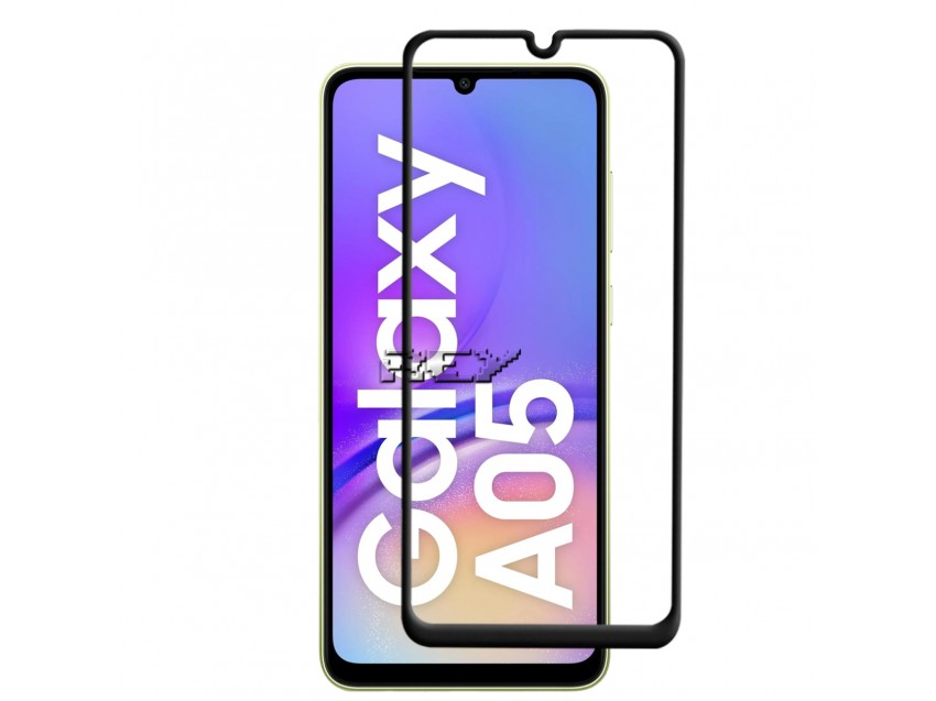 Protector Pantalla SAMSUNG GALAXY A05s 4G Cristal Templado 3D Negro