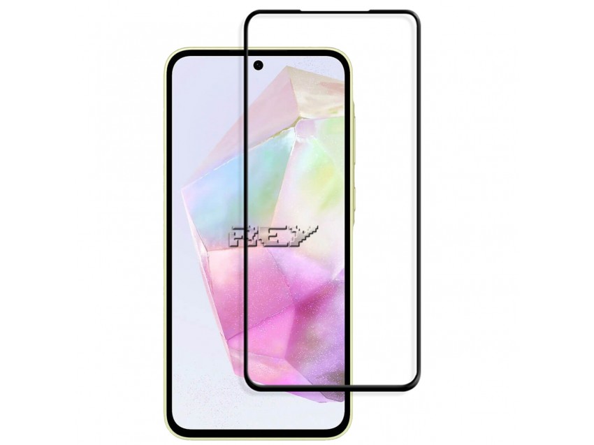 Protector Pantalla SAMSUNG GALAXY A55 5G Cristal Templado 3D Negro