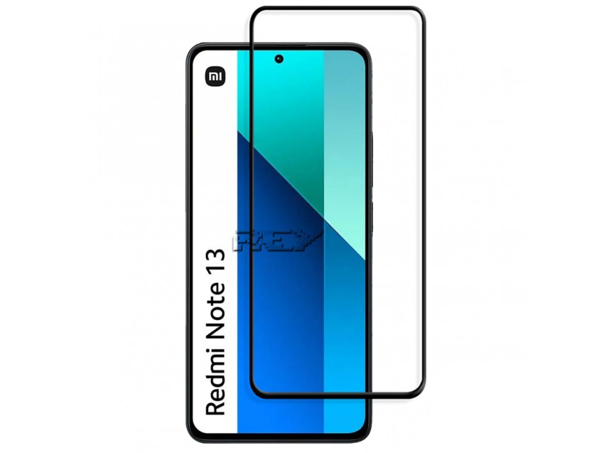 Protector Pantalla XIAOMI REDMI NOTE 13 4G Cristal Templado 3D Negro