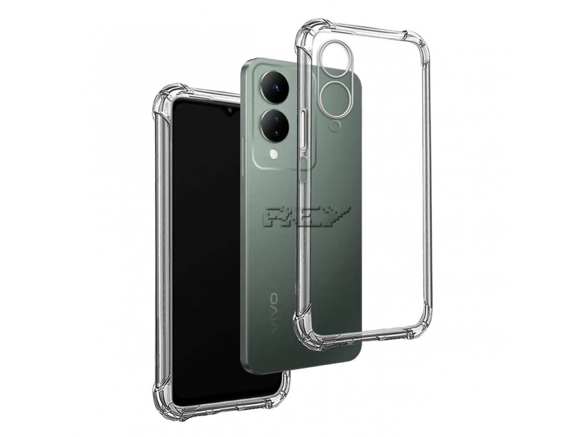 Funda Anti-Shock VIVO Y17s Silicona Esquinas Reforzadas