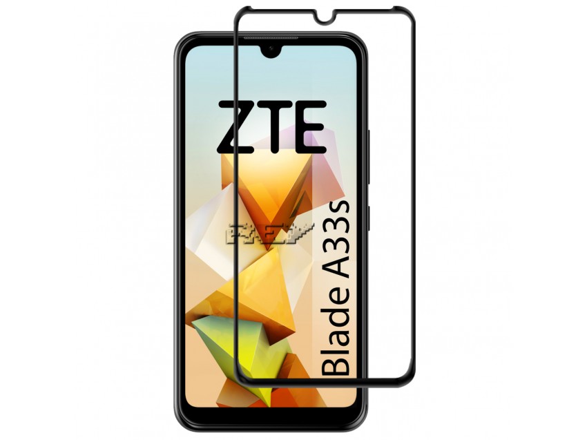 Protector Pantalla ZTE BLADE A33s Cristal Templado 3D Negro