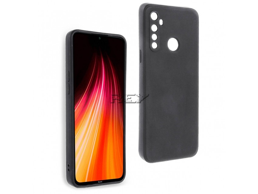 Funda Negra XIAOMI REDMI NOTE 8 2021 Silicona