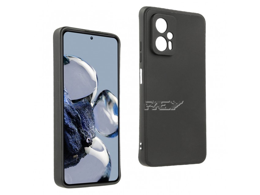 Funda Negra XIAOMI REDMI NOTE 12T PRO Silicona