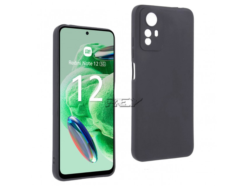 Funda Negra XIAOMI REDMI NOTE 12s Silicona