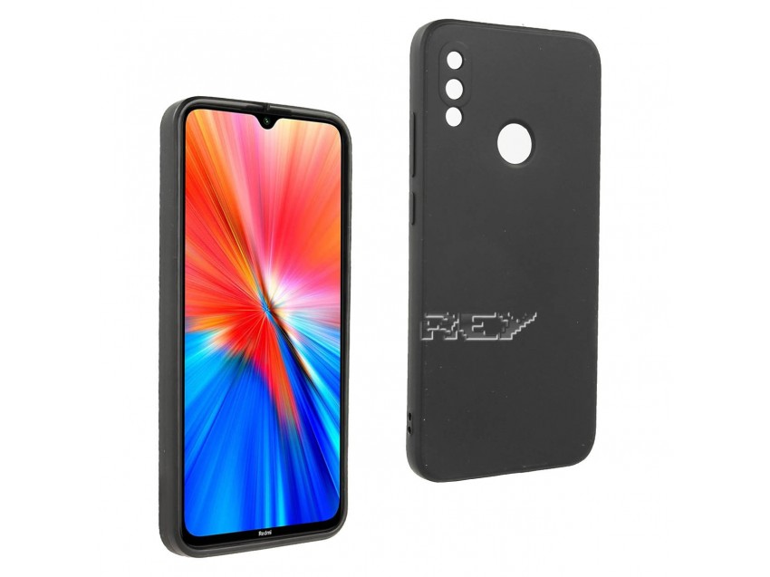 Funda Negra XIAOMI REDMI NOTE 7 Silicona
