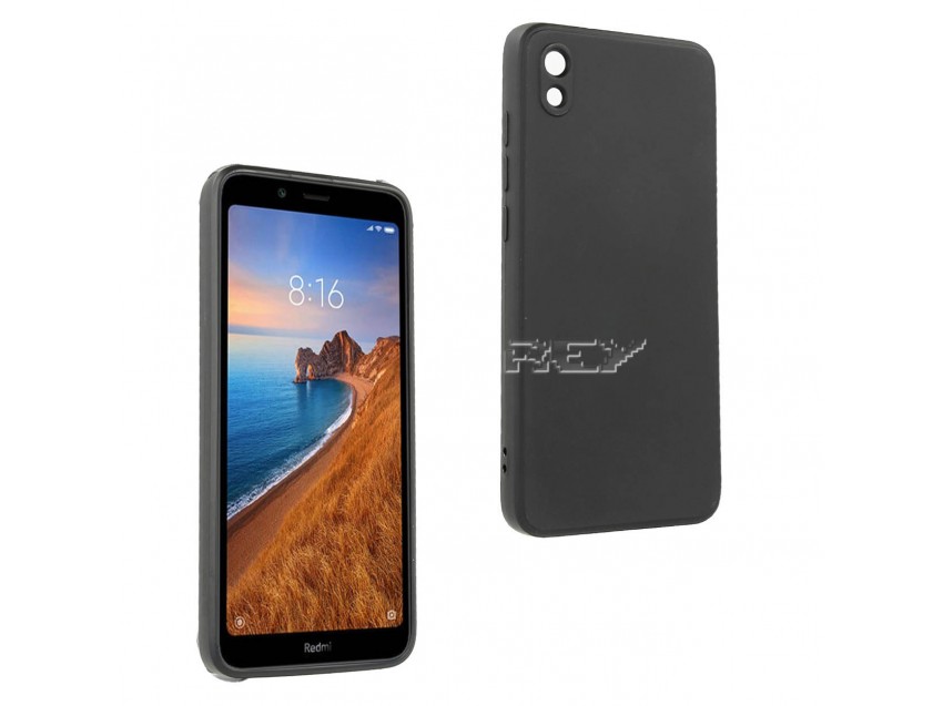 Funda Negra XIAOMI REDMI 7A Silicona