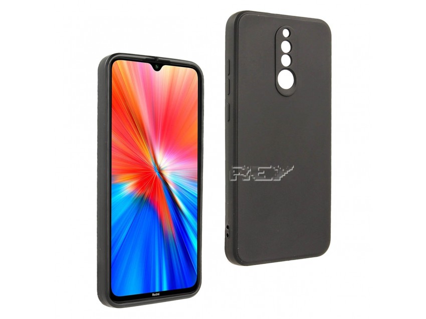 Funda Negra XIAOMI REDMI 8 Silicona