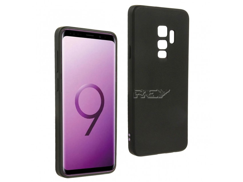 Funda Negra SAMSUNG GALAXY S9 PLUS Silicona