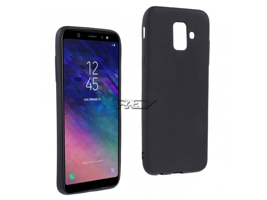 Funda Negra SAMSUNG GALAXY A6 2018 Silicona