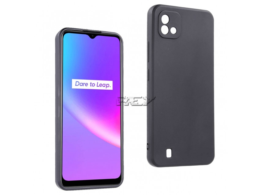 Funda Negra OPPO REALME C20 4G Silicona
