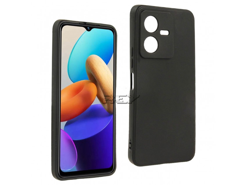 Funda Negra VIVO Y22s 4G Silicona