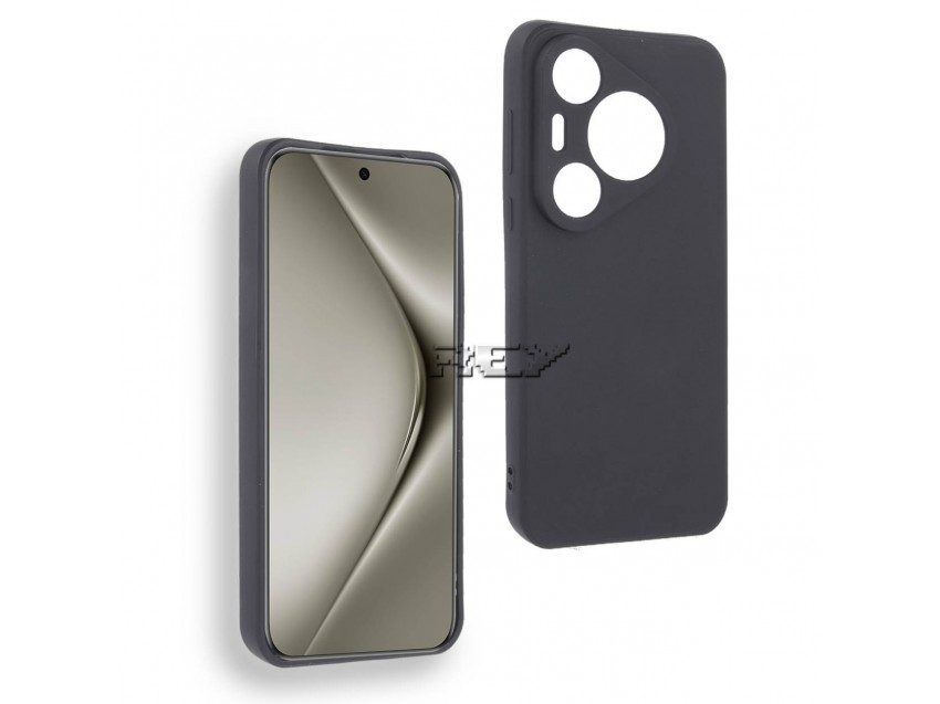 Funda Negra HUAWEI PURA 70 PRO Silicona