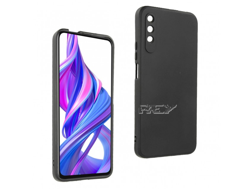 Funda Negra HONOR 9X Silicona