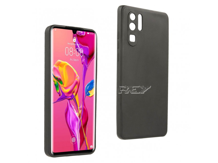 Funda Negra HUAWEI P30 PRO Silicona