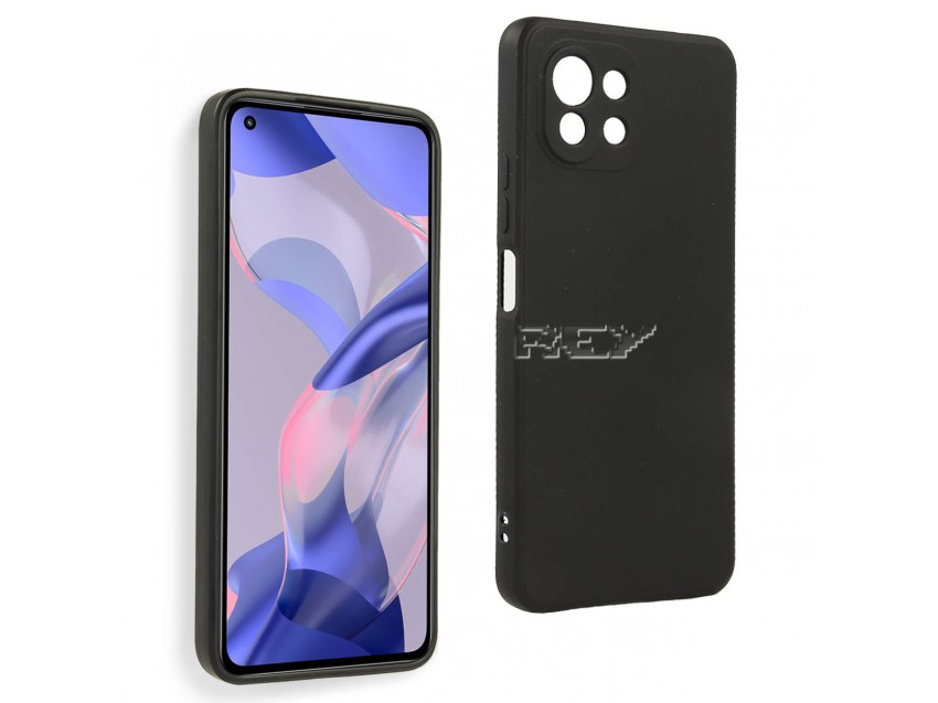 Funda Negra XIAOMI 11 LITE 5G NE Silicona