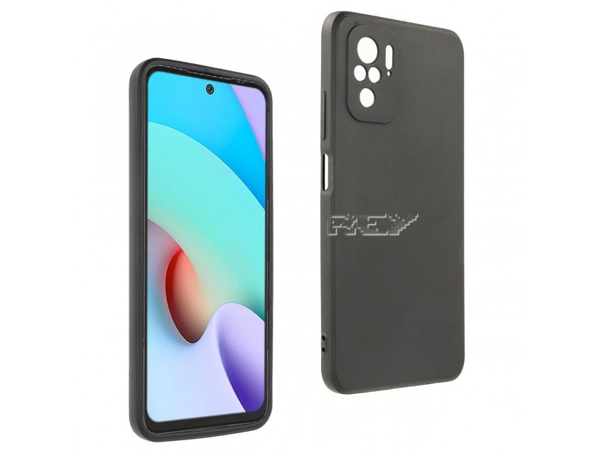Funda Negra XIAOMI REDMI NOTE 10S Silicona