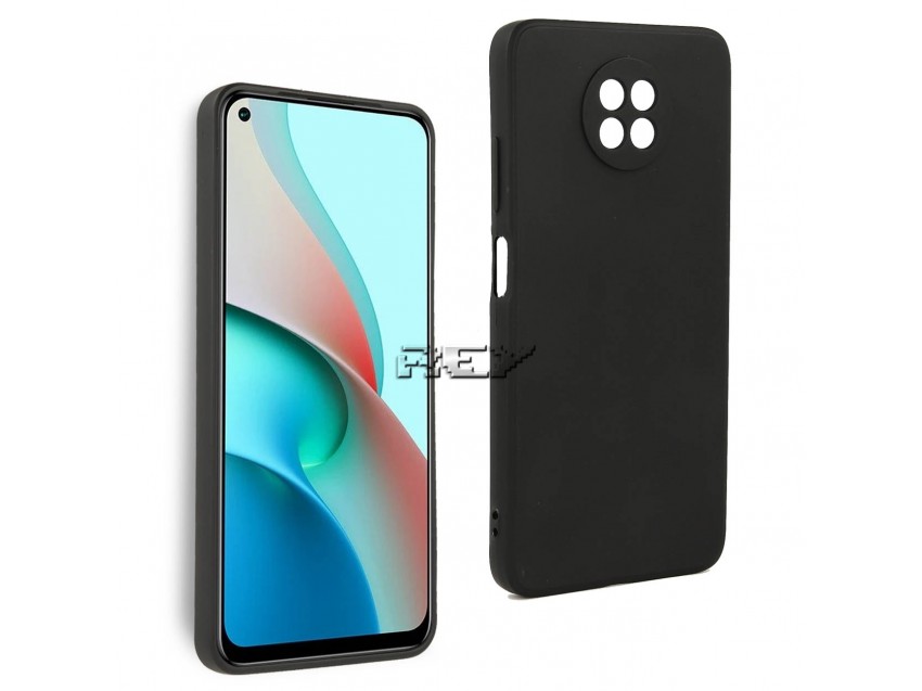 Funda Negra XIAOMI REDMI NOTE 9 5G Silicona