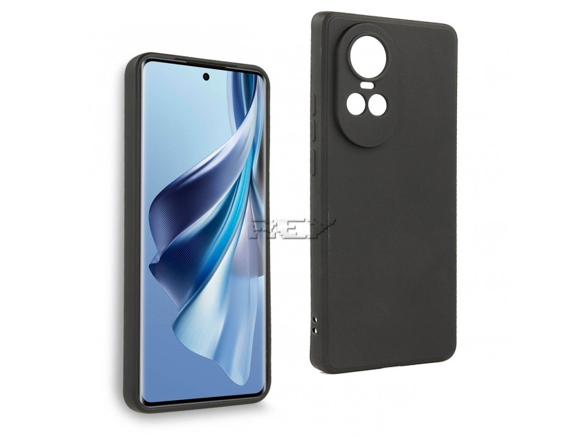 Funda Negra OPPO RENO 10 PRO 5G Silicona