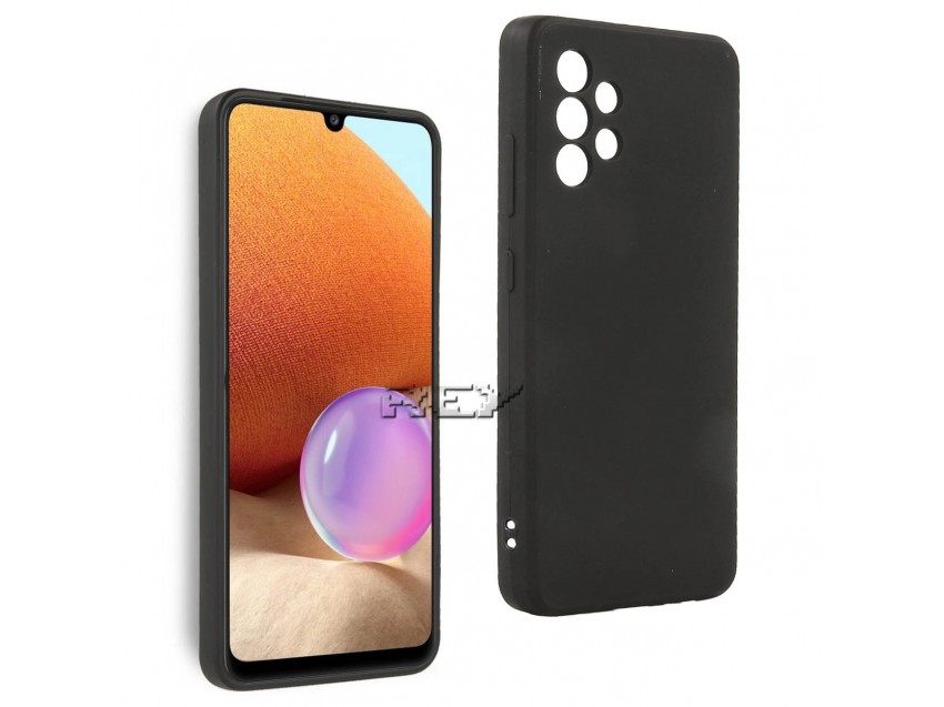 Funda Negra SAMSUNG GALAXY A32 4G Silicona