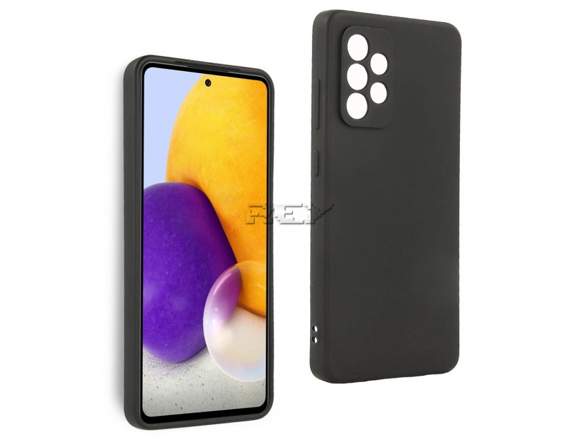 Funda Negra SAMSUNG GALAXY A52s 5G Silicona