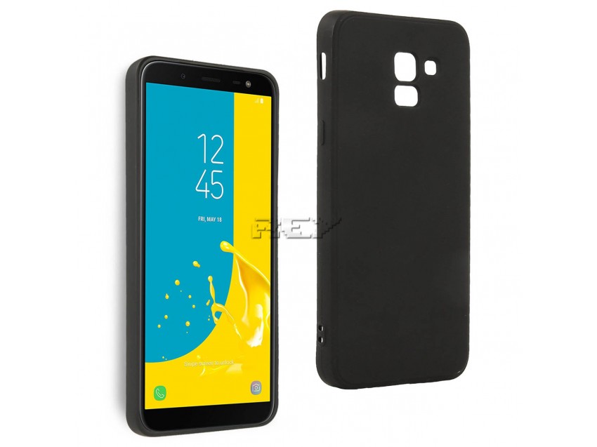 Funda Negra SAMSUNG GALAXY J6 2018 Silicona