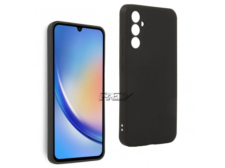 Funda Negra SAMSUNG GALAXY A34 5G Silicona