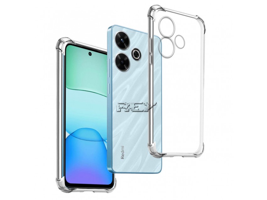 Funda Anti-Shock XIAOMI REDMI 13 4G Silicona Esquinas Reforzadas